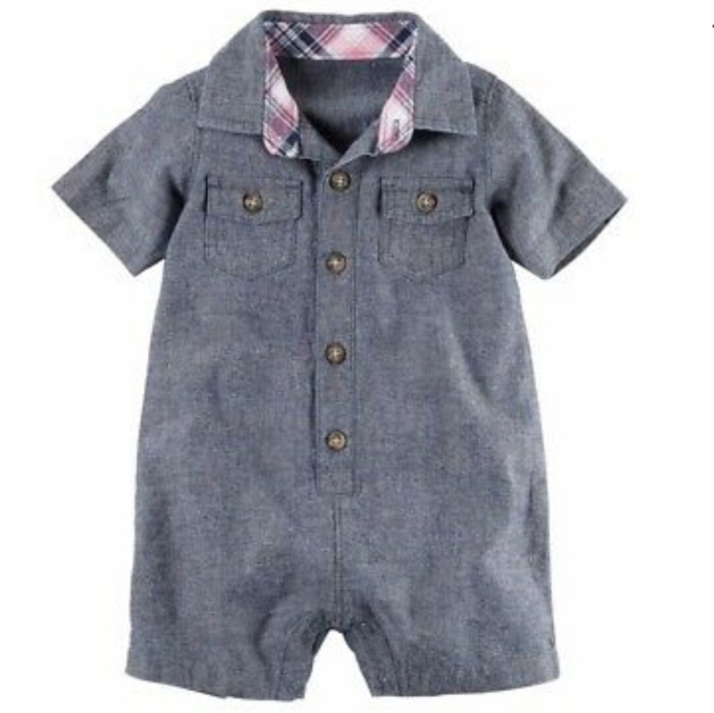 NWOT CARTER'S SHORT SLEEVE ROMPER